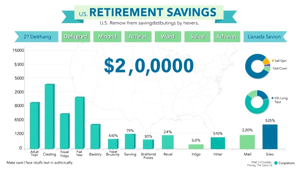 retirement savings, $2,000,000 net worth milestone in U.S. distribution infographic