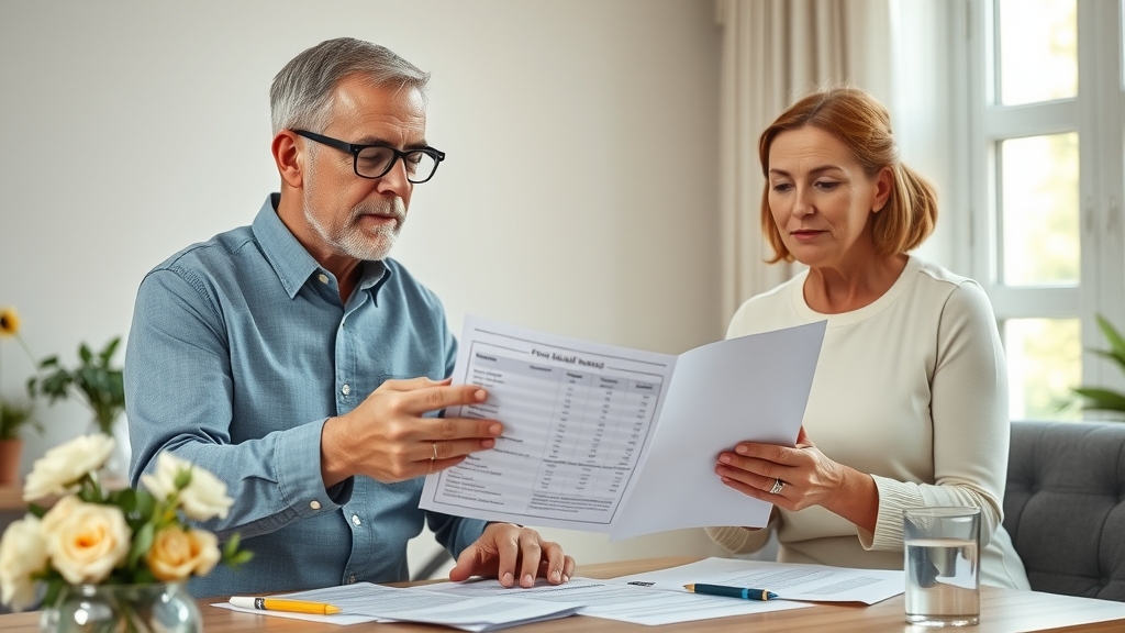 End-of-life expenses: Funeral planner guides middle-aged couple through cost-saving options and documentation