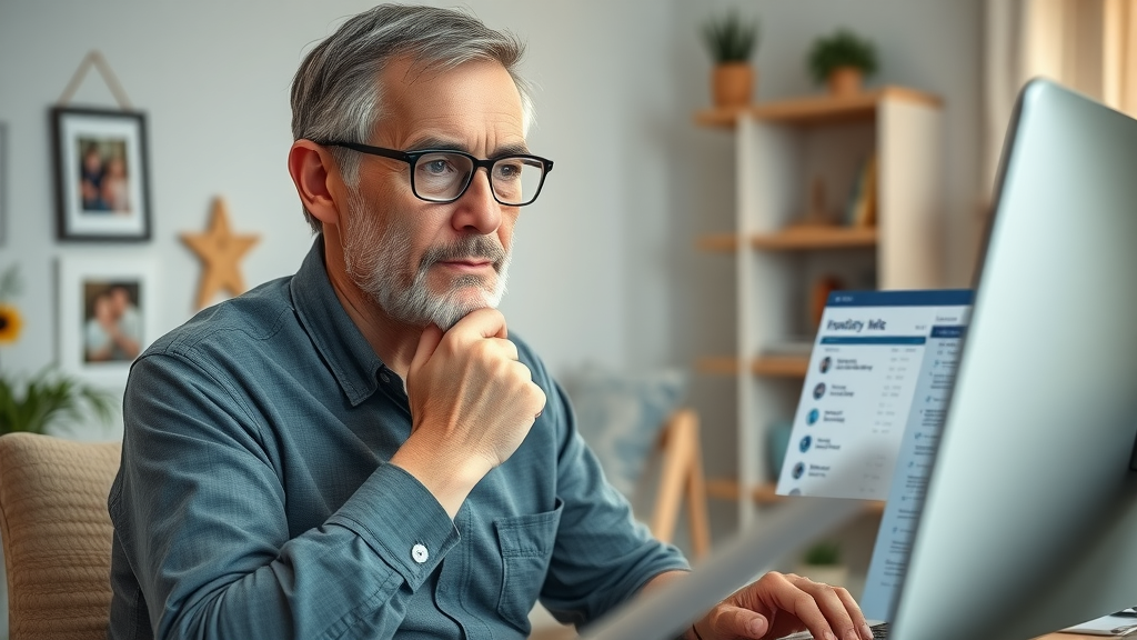 Policyholder adjusting IUL policy settings online with virtual advisor, demonstrating flexibility of IUL cash value