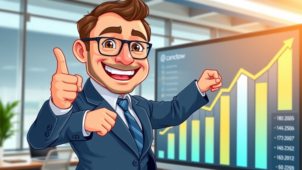 Financial advisor showing rising cash value growth and indexed account performance in indexed universal life insurance policy