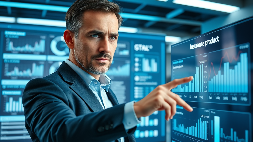 insurance product selection digital screen maximizing insurance as an investment value