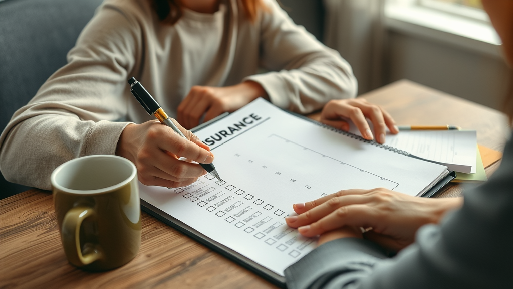 burial insurance essential checklist, insurance folder and checklist items, preparing to buy affordable burial insurance policy