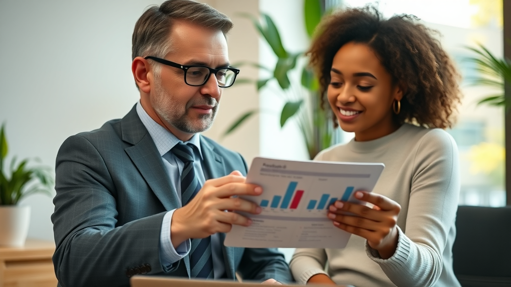 financial advisor with clients, protect your family’s future