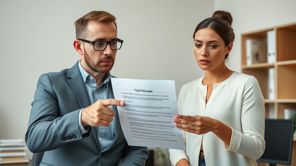 Financial advisor highlights common mistakes in funeral cost coverage planning to a concerned couple.