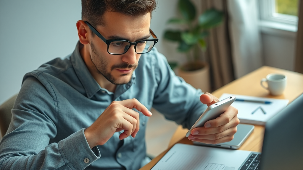 Individual creating automated retirement savings, building retirement wealth with mobile banking app