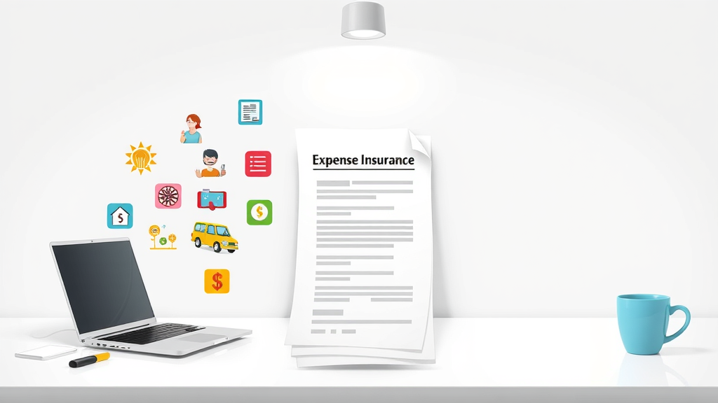 Clean visual comparison of side hustles and final expense insurance for small business retirement, business icons and insurance document